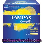 Tampax Compak Tampón Regular Caja 22 Uds