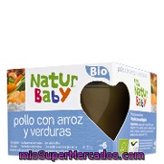 Tarrito De Pollo Con Arroz Y Verduras Bio Natur Baby 230 G.