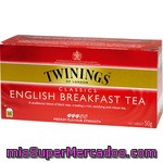 Té English Breakfast Twinings 25 Ud.