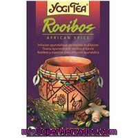 Tea Rooibos Yogi. Caja 30 G