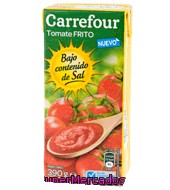 Tomate Frito Bajo En Sal Carrefour 390 G.