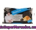 Tortitas De Arroz Integral Bañadas En Chocolate Negro Sabor Naranja Bicentury 132 Gramos
