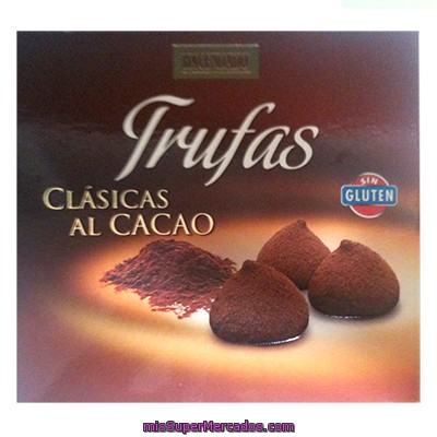 Trufas Cacao *navidad*, Hacendado, Caja 250 G