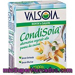 Valsoia Condisoia Soja Para Cocinar Alternativa Vegetal A La Nata Sin Gluten Y Sin Lactosa Envase 200 Ml