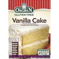 Vanilla Cake Mix Orgran, Caja 375 G