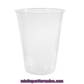 Vaso Desechable Plastico 1 Litro Transparente, Bosque Verde, Paquete 16 U