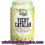 Vichy Catalan Agua Mineral Natural Con Gas Sabor Limón Lata 33 Cl