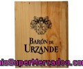 Vino Tinto Rioja Crianza Baron De Urzande Estuche 3 Botellas De 75 Centilitros