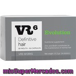 Vr6 Definitive Hair Tratamiento Para La Caída Del Cabello Caja 60 Cápsulas