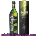 Whisky Single Malt 12 Años Glenfiddich Botella 70 Centilitros
