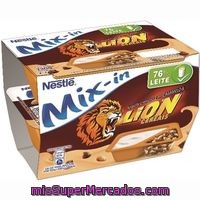 Yogur Mix-in Lion Nestlé, Pack 2x115 G