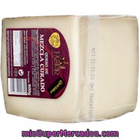 1/4 Queso Mezcla Curado El Pastor, Cuña 800 G