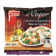 4 Estaciones Al Vapor Findus 400 G.