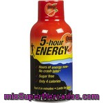 5 Hour Energy Bebida Energética Sabor Naranja Botella 58 Ml