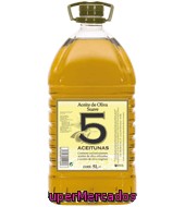 Aceite De Oliva 0,4º Sabor Suave 5 Aceitunas 5 L.