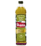 Aceite De Oliva Virgen Extra Picual La Masía 1 L.