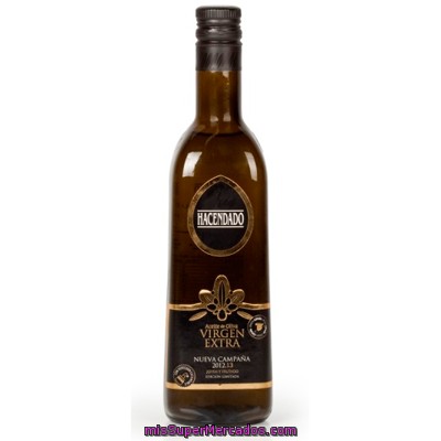 Aceite Oliva Virgen Extra Nueva Campaña (tapon Dosificador) ***novedad***, Hacendado, Botella Cristal 750 Cc