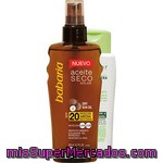 Aceite Seco Coco Factor Protección 20 + After Sun Regalo Babaria 200 Mililitros