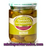 Aceituna Gordal Guindilla, Hacendado, Tarro 670 G Escurrido 360 G