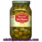 Aceituna Manzanilla Sin Hueso, Hacendado, Tarro 835 G Escurrido 400 G