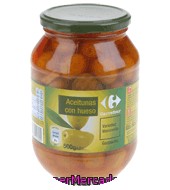 Aceituna Verde Gazpacha Carrefour 500 G.