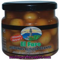 Aceitunas Aliñadas Picantes Faro, Tarro 500 G