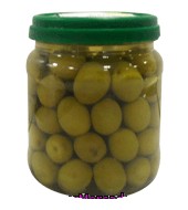 Aceitunas Manzanilla Con Anchoas Tarrina De 375 G.