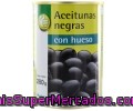 Aceitunas Negras Con Hueso Producto Económico Alcampo 150 Gramos