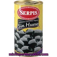 Aceitunas Negras Sin Hueso El Serpis, Lata 150 G