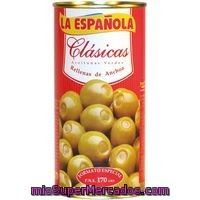 Aceitunas Rellenas De Anchoa La Española, Lata 170 G