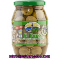 Aceitunas Sabor Manzanilla Con Hueso Eco. El Faro, Tarro 370 G