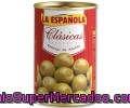 Aceitunas Verdes Manzanilla Rellenas De Anchoa La Española 130 Gramos Peso Neto Escurrido