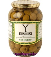 Aceitunas Verdes Manzanilla Sin Hueso Ybarra 400 G.