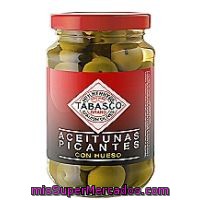 Aceitunas Verdes Picantes Con Hueso Serpis, Tarro 340 G