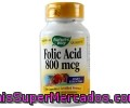 ácido Fólico Nature´s Way 100 Cápsulas De 800mcg Cada Una