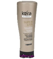 Acondicionador Alisado Fluido Cabello Rebelde, Con Tendencia A Encresparse - Kera Science Les Cosmetiques 400 Ml.