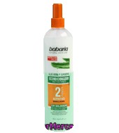 Acondicionador Bifásico Aloe Vera Y Ginseng Nutritivo Babaria 500 Ml.