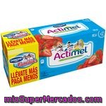 Actimel Líquido Fresa 12x100ml