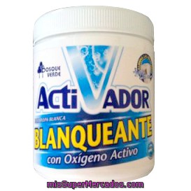 Activador lavado polvo blanqueante oxi activo (ropa blanca), bosque verde, bote 750 precio en todos supers