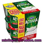 Activia Natural Azucarado Danone, Pack 8x125 G