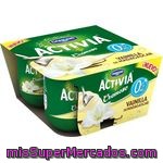 Activia Yogur 0% Cremoso Sabor Vainilla 4x120g