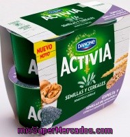 Activia Yogur Con Espelta Y Semillas De Amapola 4x120g