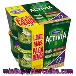 Activia Yogur Fibra 0% Con Cereales/muesli 8x125g