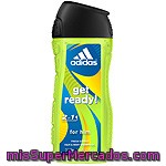 Adidas Gel De Baño Get Ready Hair & Body Masculino Frasco 400 Ml