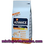 Advance Maxi Alimento De Alta Gama Para Perros Adultos De Raza Grande Rico En Pollo Y Arroz Bolsa 14 Kg