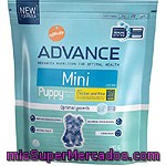 Advance Mini Puppy Alimento Para Cachorros De Razas Mini Entre Los 2 Y Los 10 Meses Rico En Pollo Bolsa 800 Kg