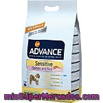 Advance Sensitive Alimento De Alta Gama Para Perros Adultos De Todas Las Razas Rico En Salmón Bolsa 3 Kg
