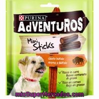 Adventuros Mini Sticks Friskies, Paquete 90 G