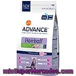 Affinity Advance Hairball Alimento De Alta Gama Para Gatos Adultos Para Prevenir Bolas De Pelo Rico En Pavo Y Arroz Bolsa 1,5 Kg