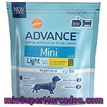 Affinity Advance Mini Light Alimento Completo Para Perros De Raza Mini Con Pollo Y Arroz Bolsa 800 G